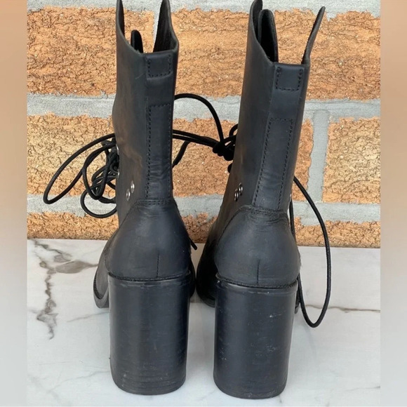 Jeffrey Campbell "JUNEAU" Leather Boots 7.5 - Picture 4 of 9